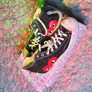 CDG converse sneakers